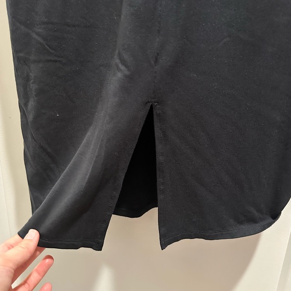 Athleta black Santorini Cinch Dress size M - Picture 5 of 7